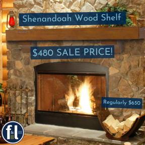 Shenandoah Wood Shelf